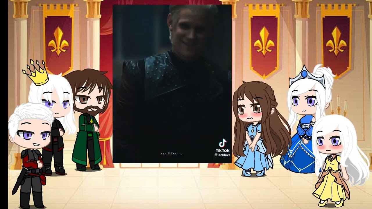 Past House of the Dragon reacts to Daemicent part 1/ 3