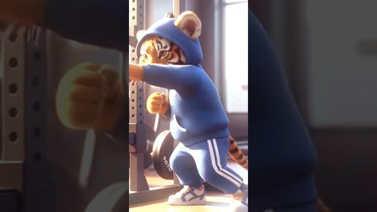 TRAINING LITTLE TIGER LEO