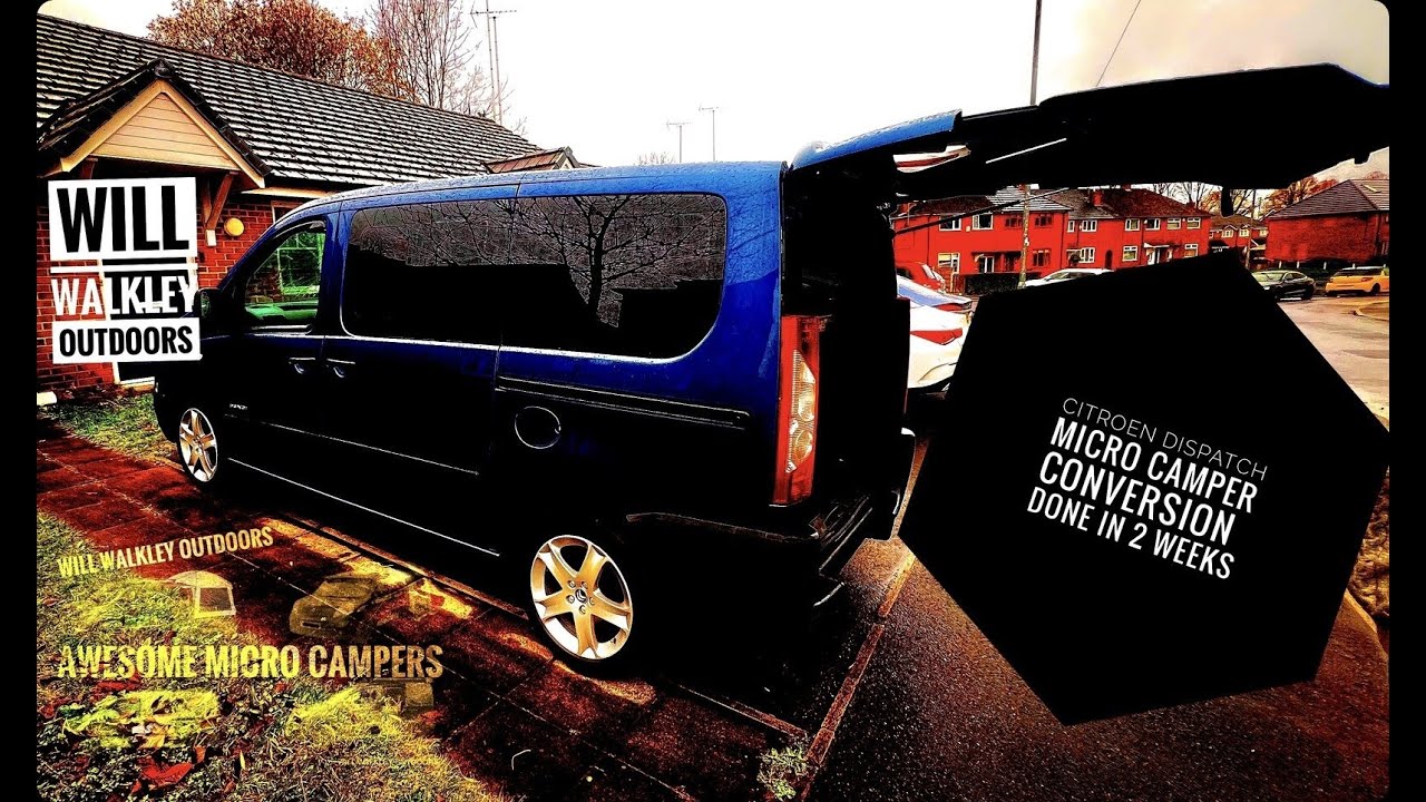 Converting a 2010 Citroen Dispatch into a Micro Camper