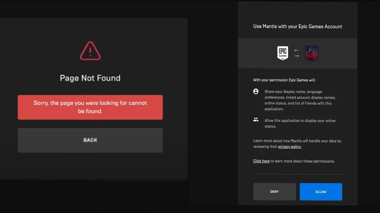 HOW TO FIX EVIL DEAD THE GAME | PAGE NOT FOUND | &  ALLOW MATIS TO PLAY THE GAME