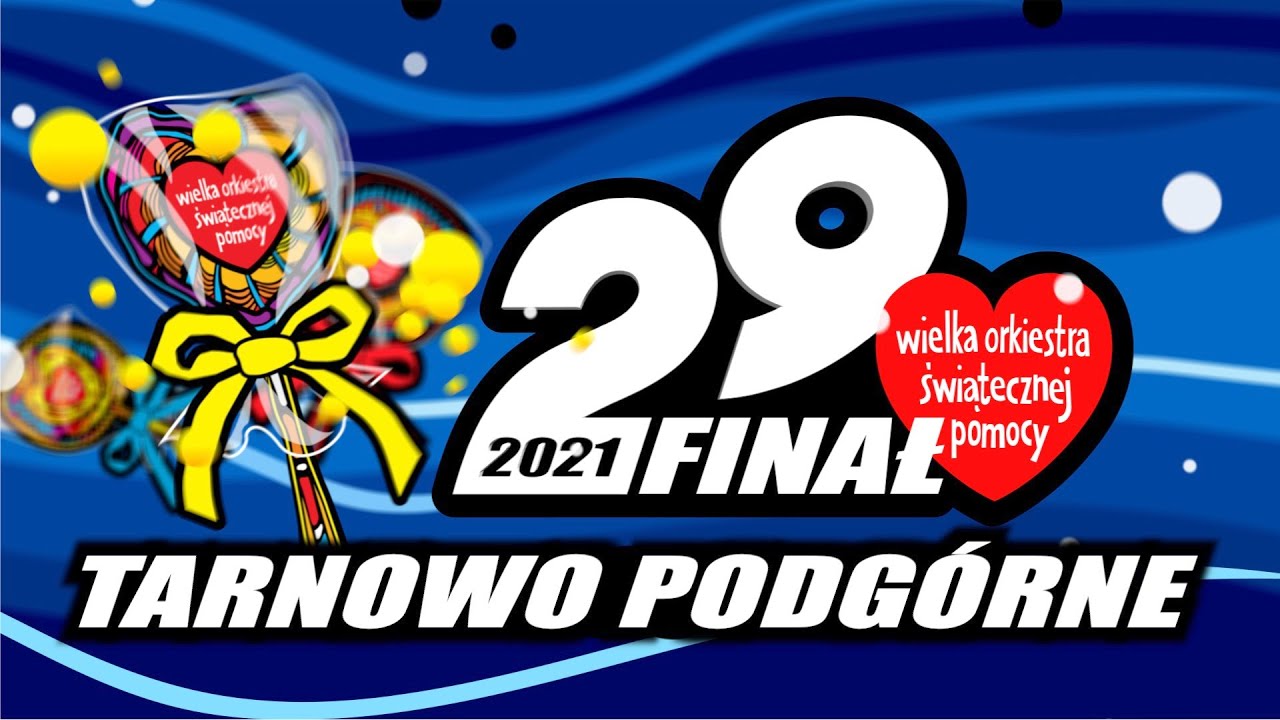 Serce jest ogromne wśród mieszkańców Tarnowa Podgórnego. WOŚP 2021
