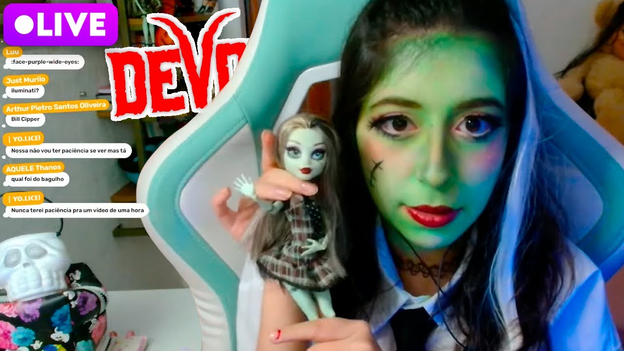 DEVOUR ELETRIZANTE COM @LuisGAMERoficial  @2pontoze  e @OtakuDerp  -  HALLOWEEN 3