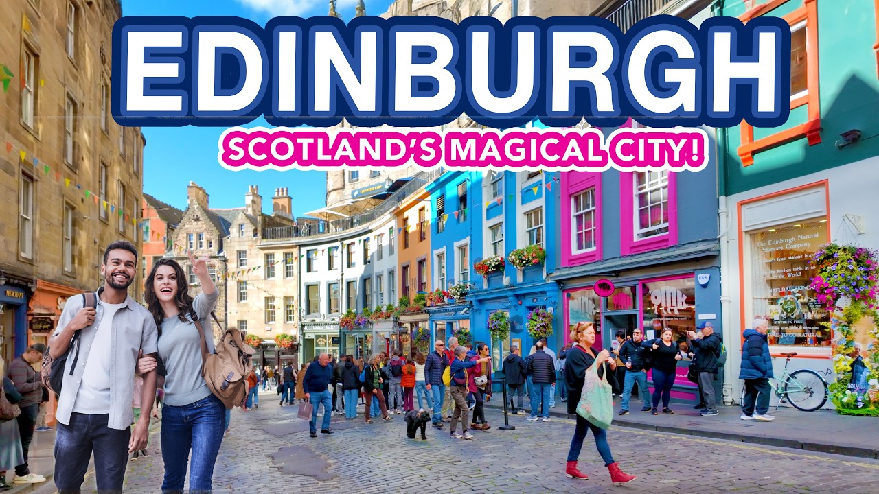 EDINBURGH | Tour of STUNNING Edinburgh Old Town from Castle to Royal Mile and more