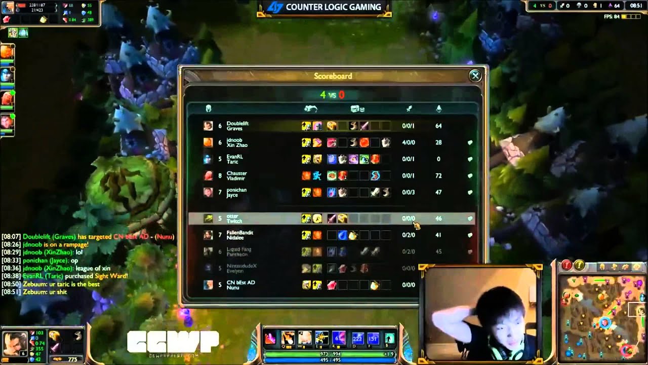 Doublelift - Graves ADC Gameplay (Diamond 1)