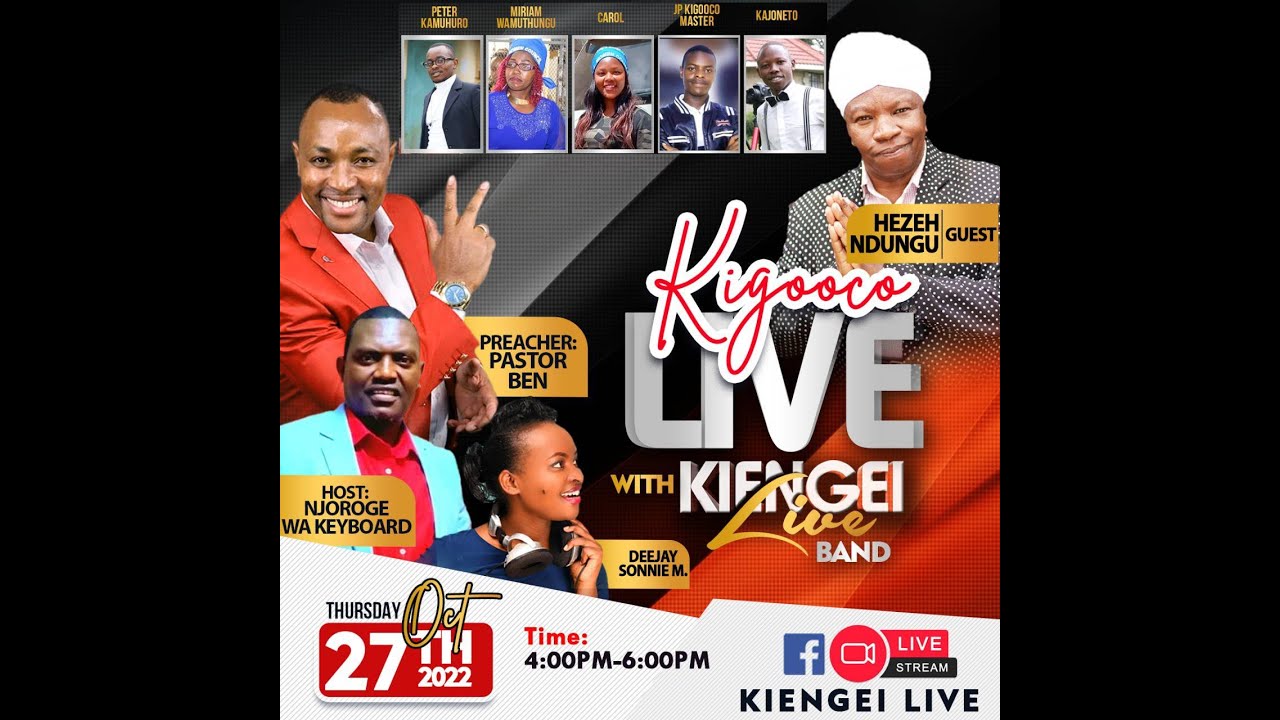 KIGOOCO LIVE BAND WITH KIENGEI  LIVE BAND