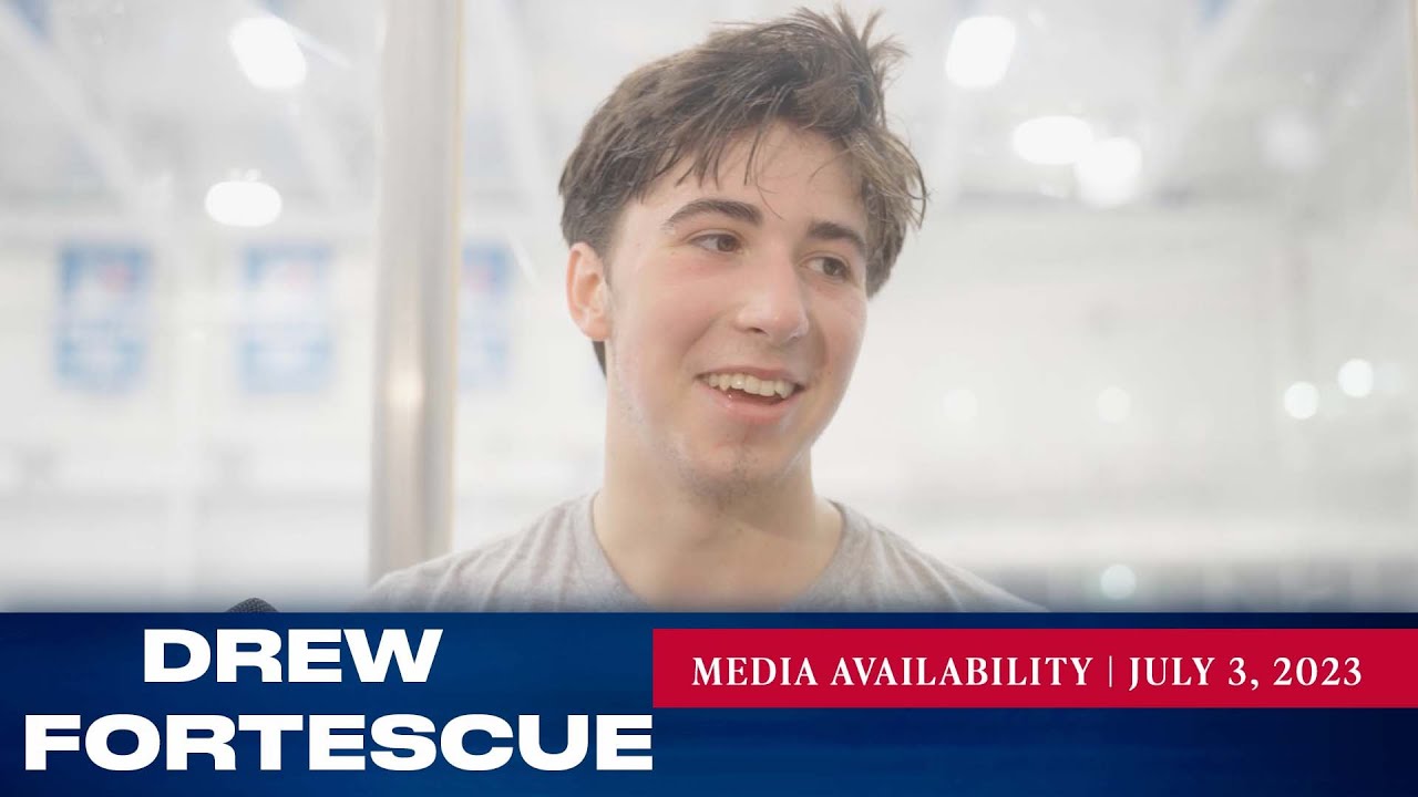 New York Rangers: Drew Fortescue Media Availability | July 3, 2023