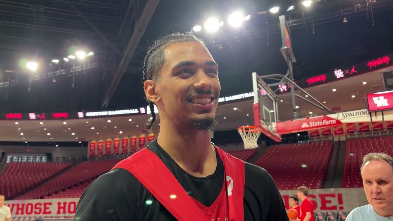 Houston Cougars Milos Uzan previews Arizona matchup, reflects on Iowa State loss
