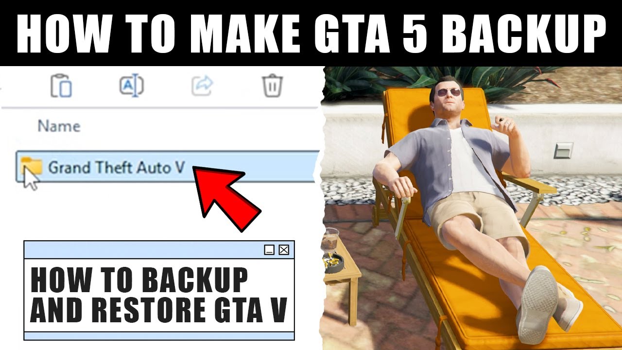 How to Backup & Restore GTA 5 on PC (Quick Guide)