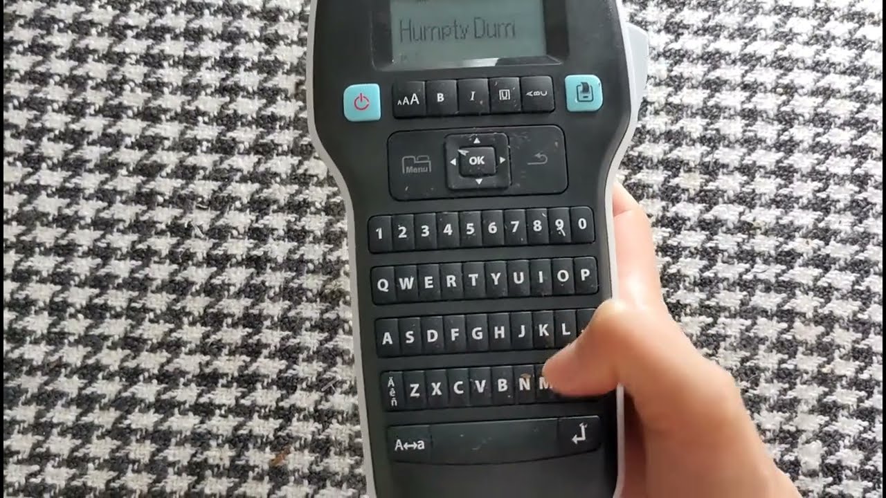Demo: How to use DYMO Label Manager 160