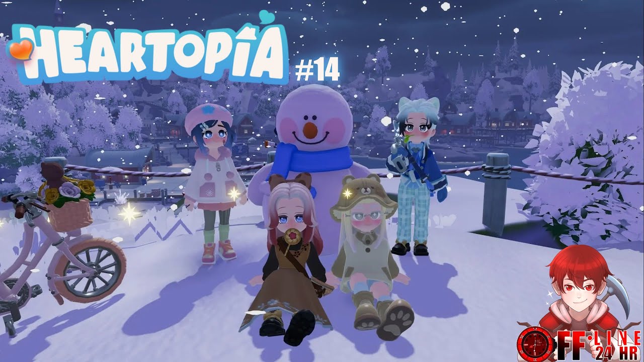 Heartopia - กิจกรรมฤดูหนาวมาแล้ว พร้อมของใหม่ๆเพียบ BP ขยายบ้าน18ช่อง เก็บฟอง - Part14 #heartopia