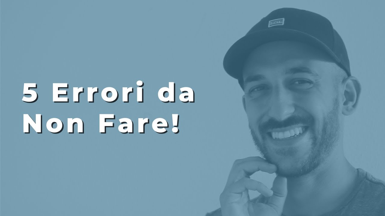 5 Errori Imprenditoriali che stanno rallentando il tuo Business | MINDSET IMPRENDITORIALE