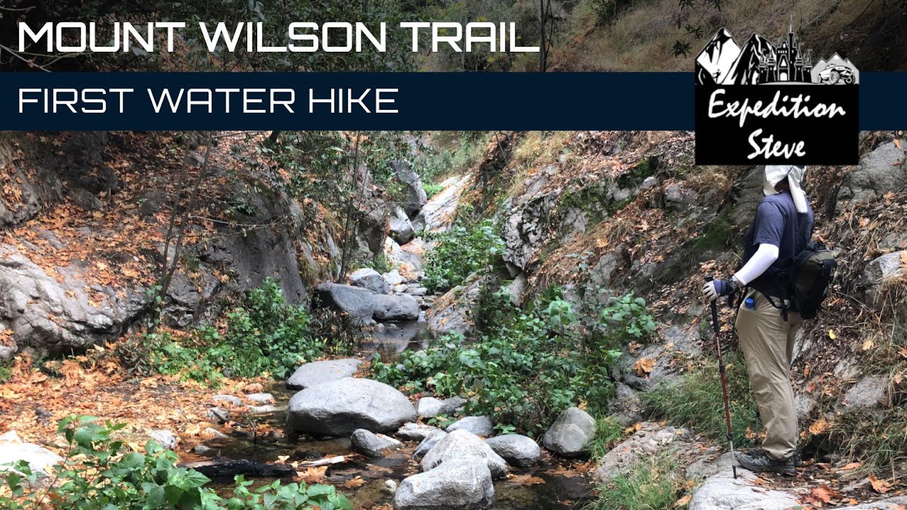 Mt. Wilson Trail First Water Hike - 4K