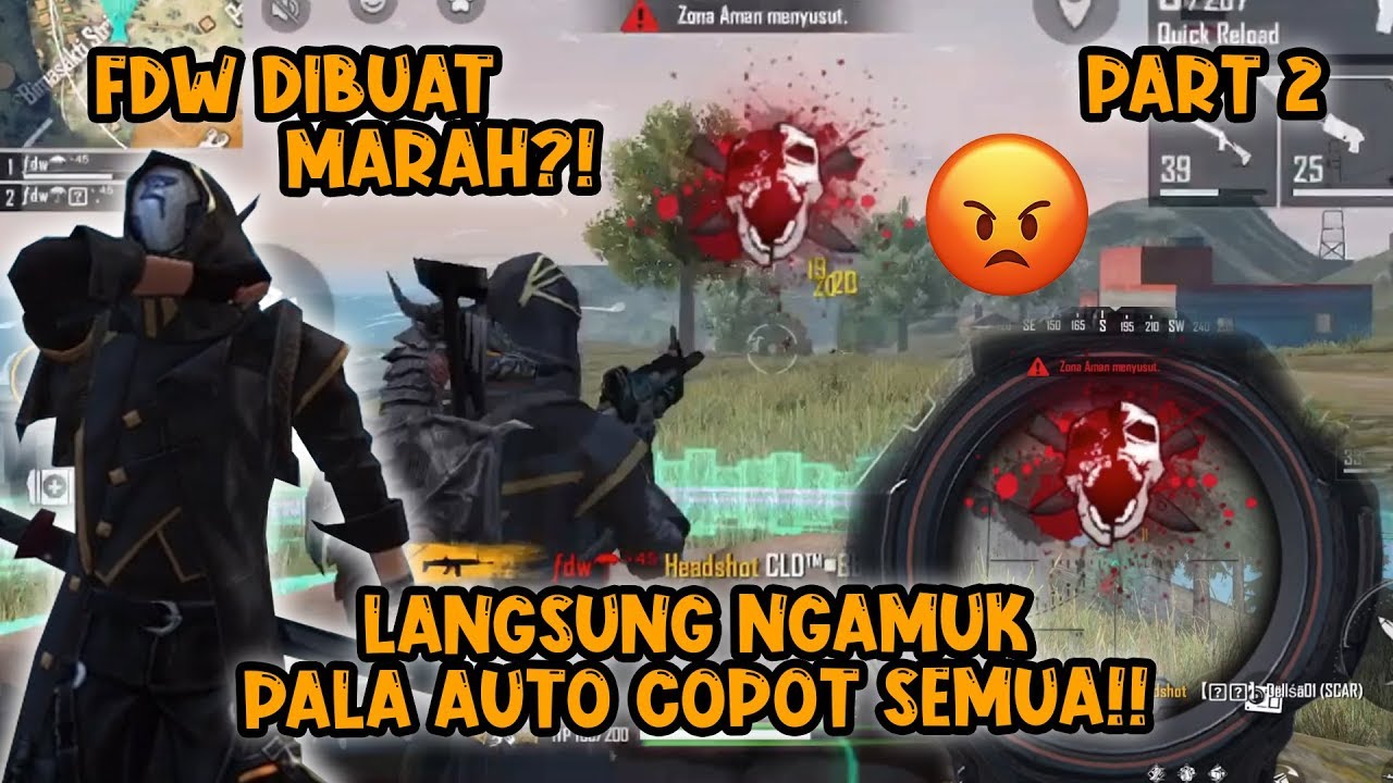 MABAR BARENG FDW #2?! DIBUAT NGAMUK PALA AUTO COPOT!! | efdewe