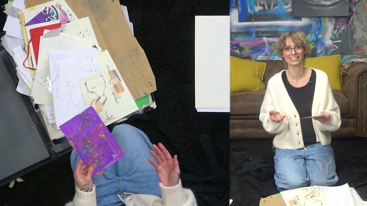 Meine Mappen auf ihre eigenen Kunstmappen Teil 2 Kunststudium