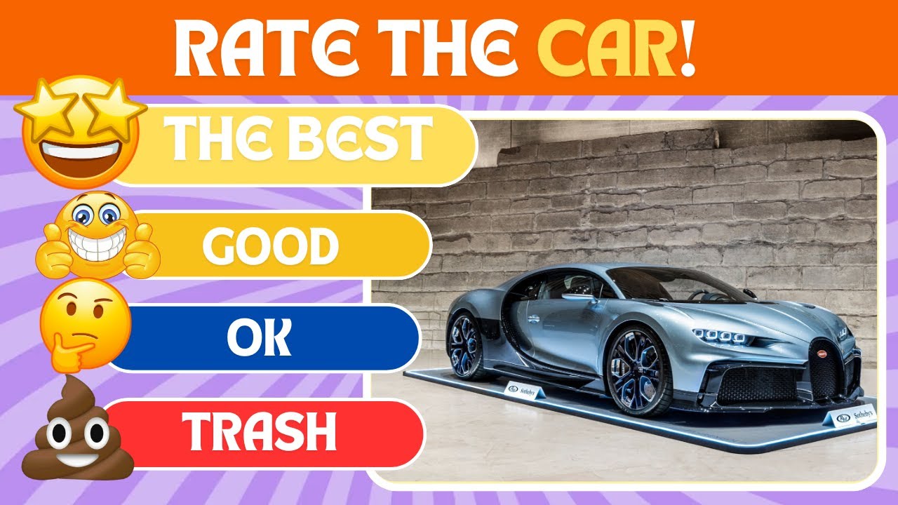 Rate These Iconic Cars! 🚗  Luxury, Classics & Affordable Rides &ndash; Ultimate Car Rating Quiz 2024! 😍