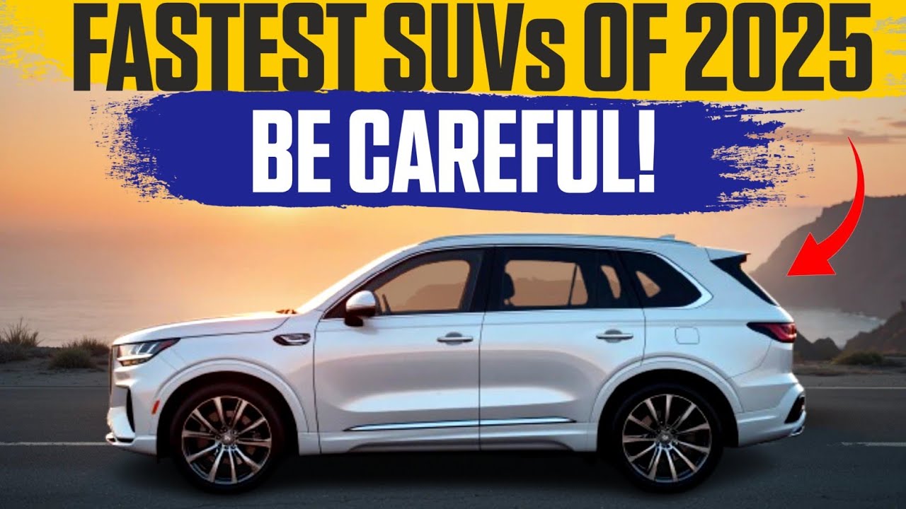 Top 5 Fastest SUVs of 2025 (According to Consumer Reports)