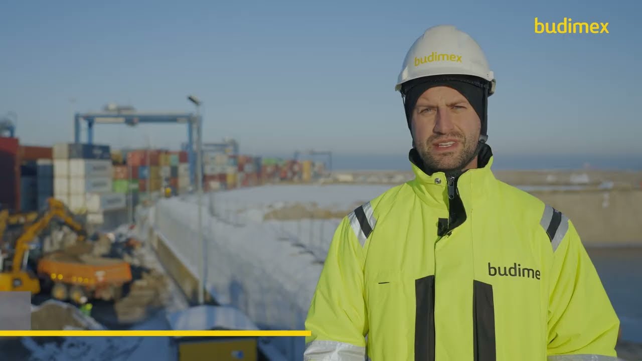Budimex - Budowa Terminala Kontenerowego T3 | DCT Gdańsk | BALTIC HUB