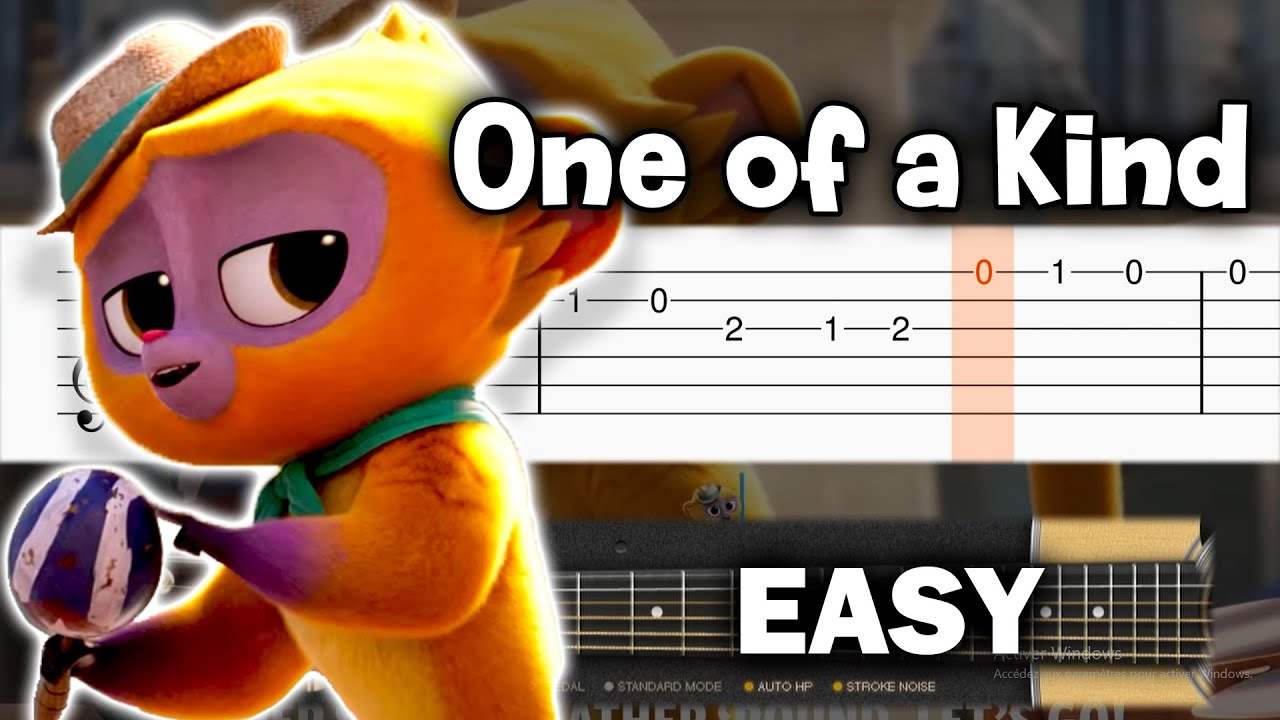 Vivo - One of a Kind - Guitar tutorial (TAB)
