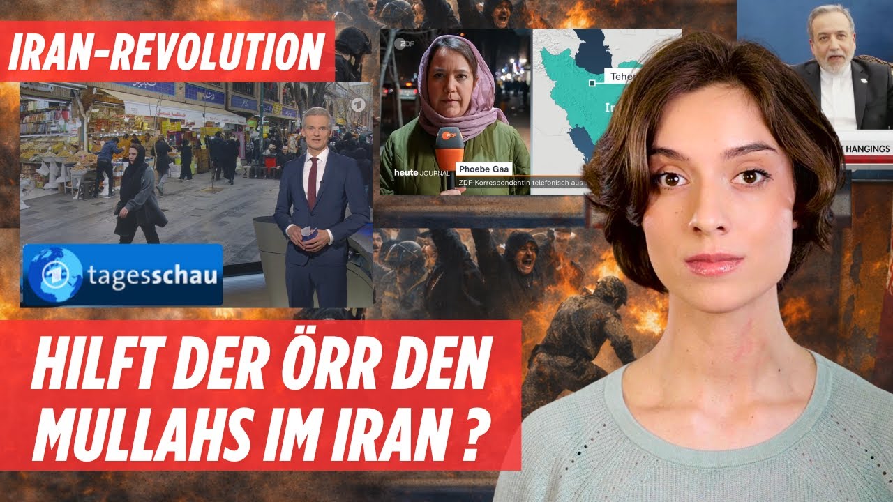 Iran-Revolution: Spielt der ÖRR dem islamischen Regime in die Hände?