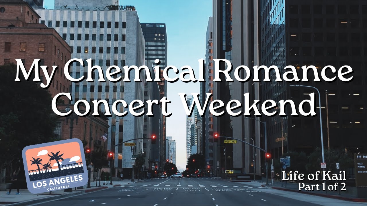 Family Travel Day to LA For My Chemical Romance  Concert Weekend @ Dodger Stadium: VLOG Part 1 of 2