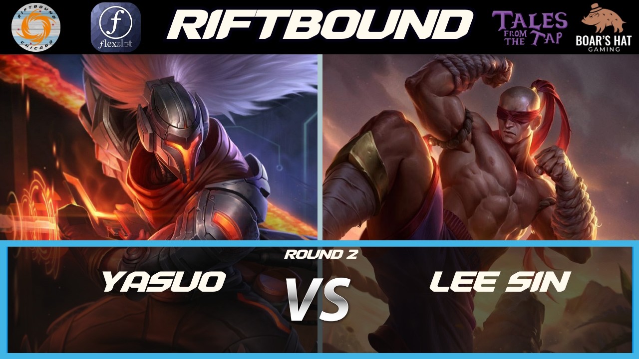 Yasuo VS lee Sin  [Riftbound Gameplay Round 2 Pre SF]