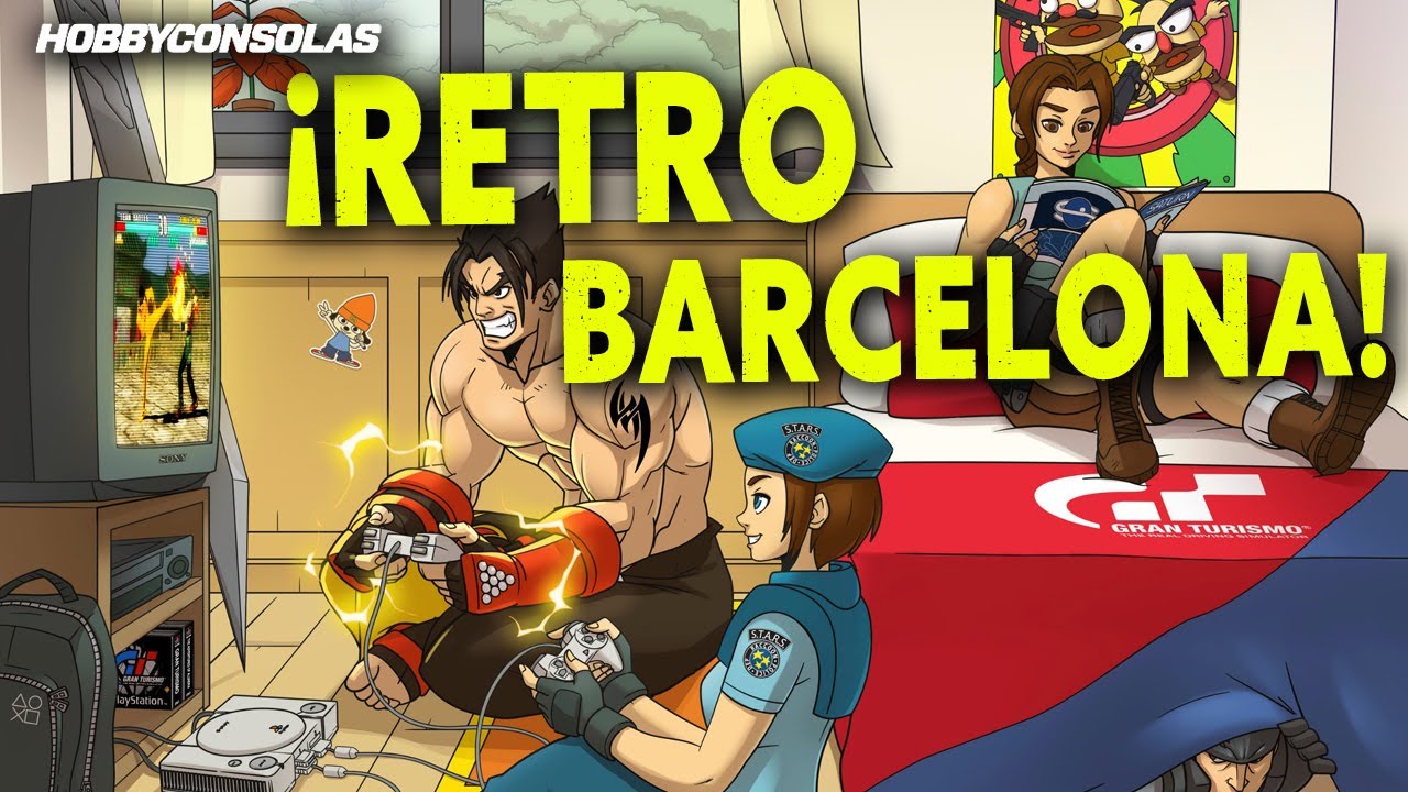 Paseo por RETRO BARCELONA 2024. ¡La gran feria de los juegos retro!