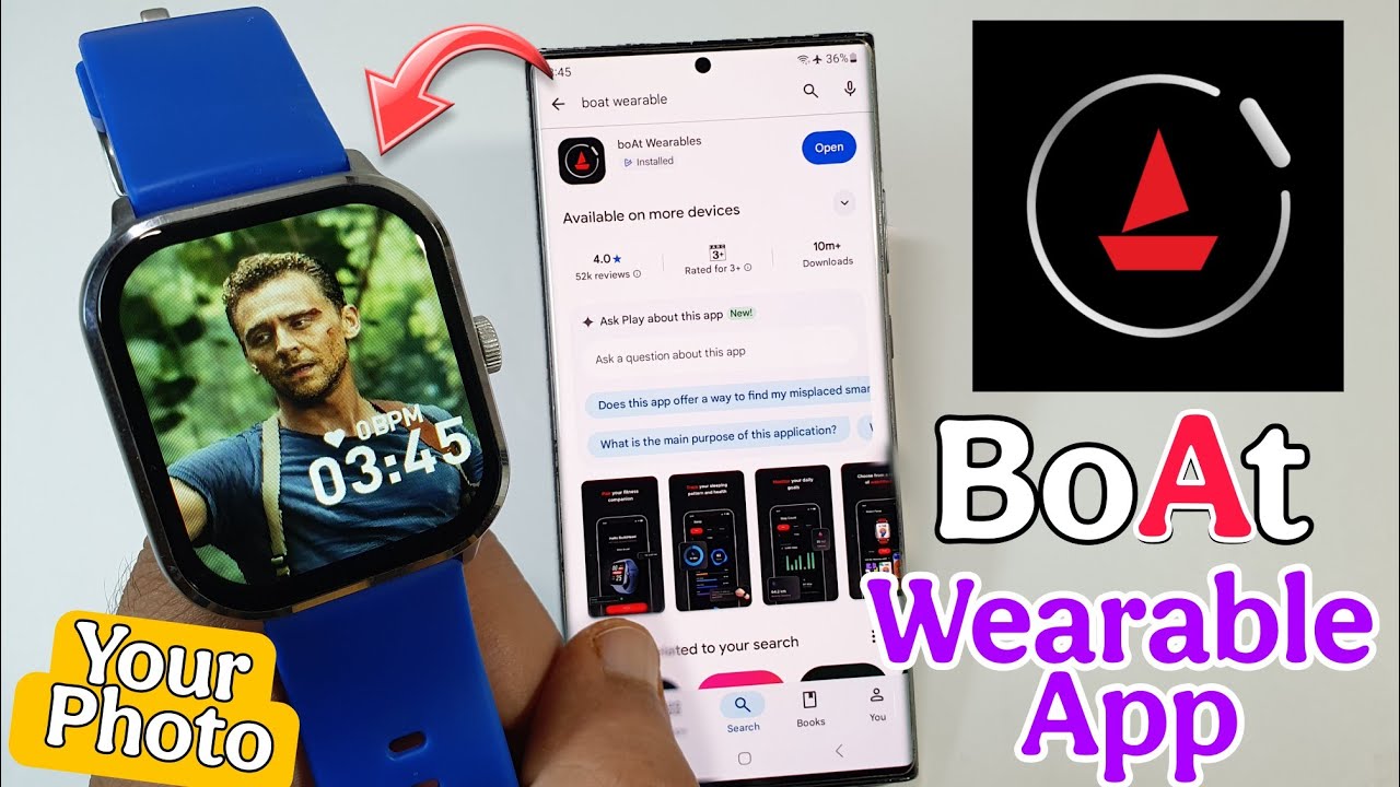boat wearable app kaise use kare | Boat Wearable App | Boat Smartwatch Connect To Phone