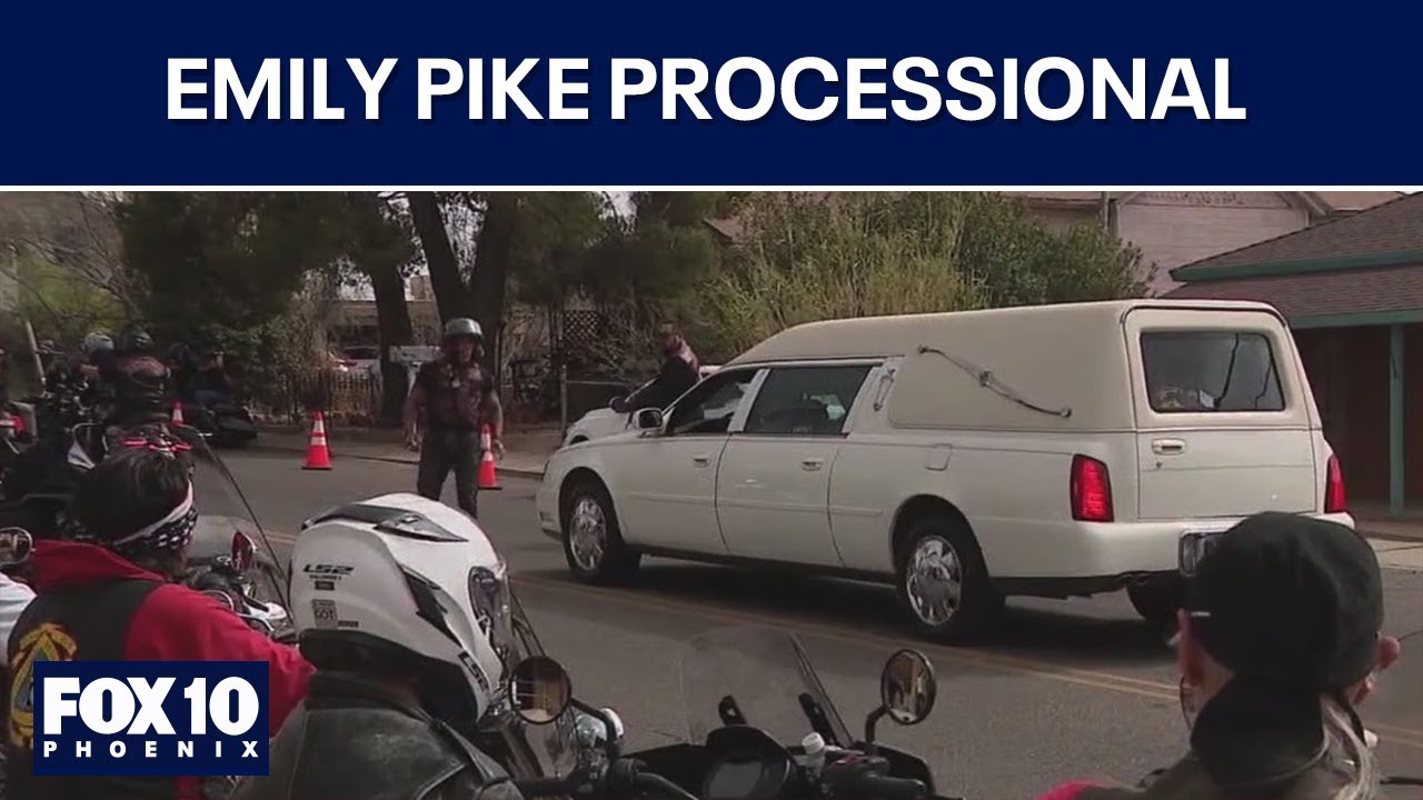 Body of Emily Pike honored in processional | FOX 10 Phoenix