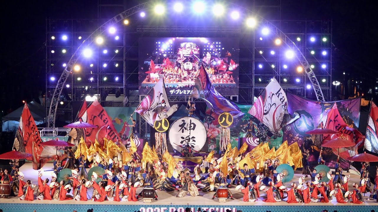 [4K] kagura（第27回 にっぽんど真ん中祭り 前夜祭 2025 /Exhibition2024)