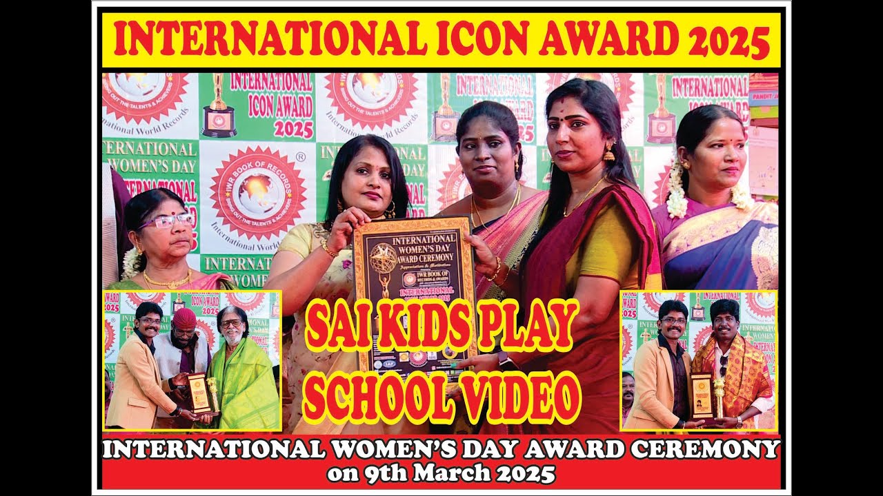 INTERNATIONAL ICON AWARD 2025, on 9th March 2025.