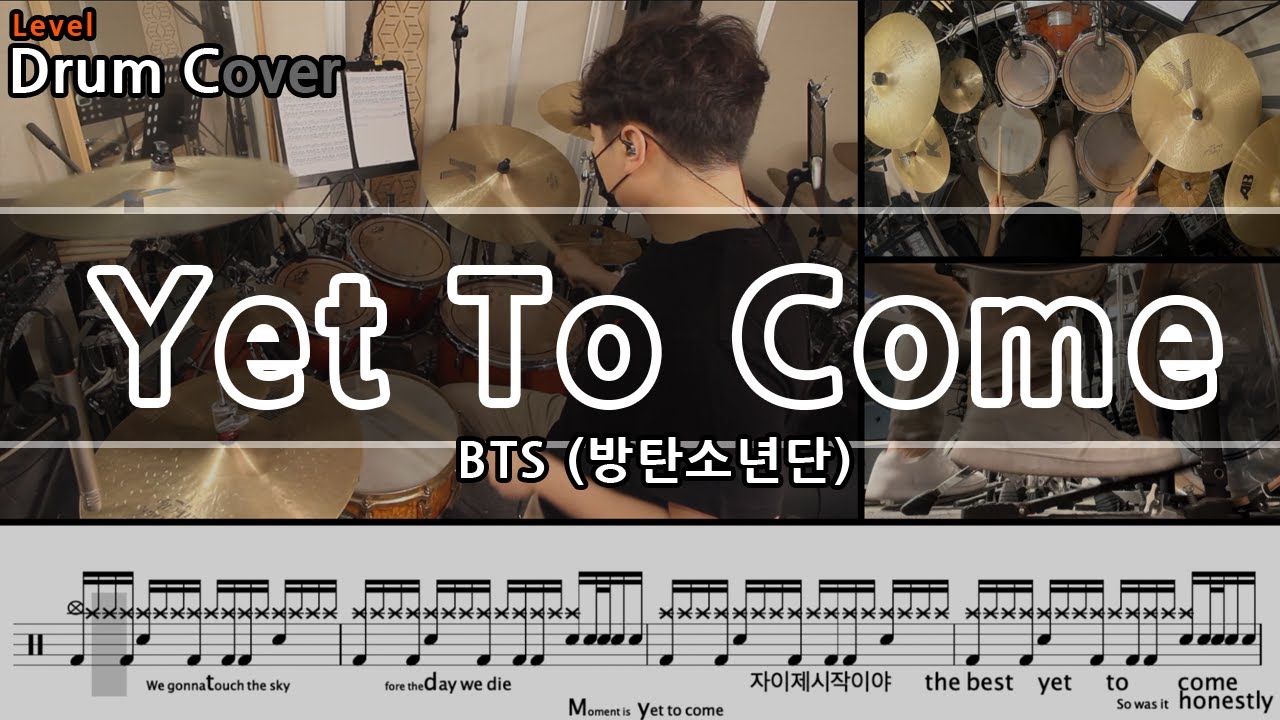 Yet To Come - BTS(방탄소년단) Drum Cover & Drum score (드럼커버 & 드럼악보)