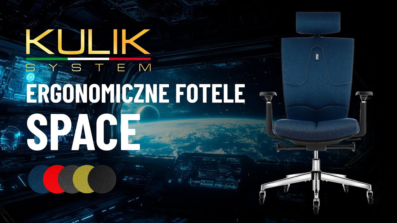 Ergonomiczne fotele Kulik System Space