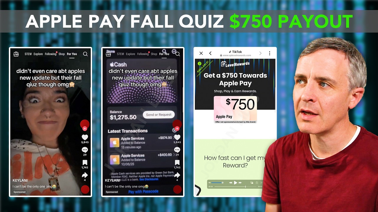 Apple Pay Fall Quiz Money &mdash; мошенничество или законное предложение выплат?