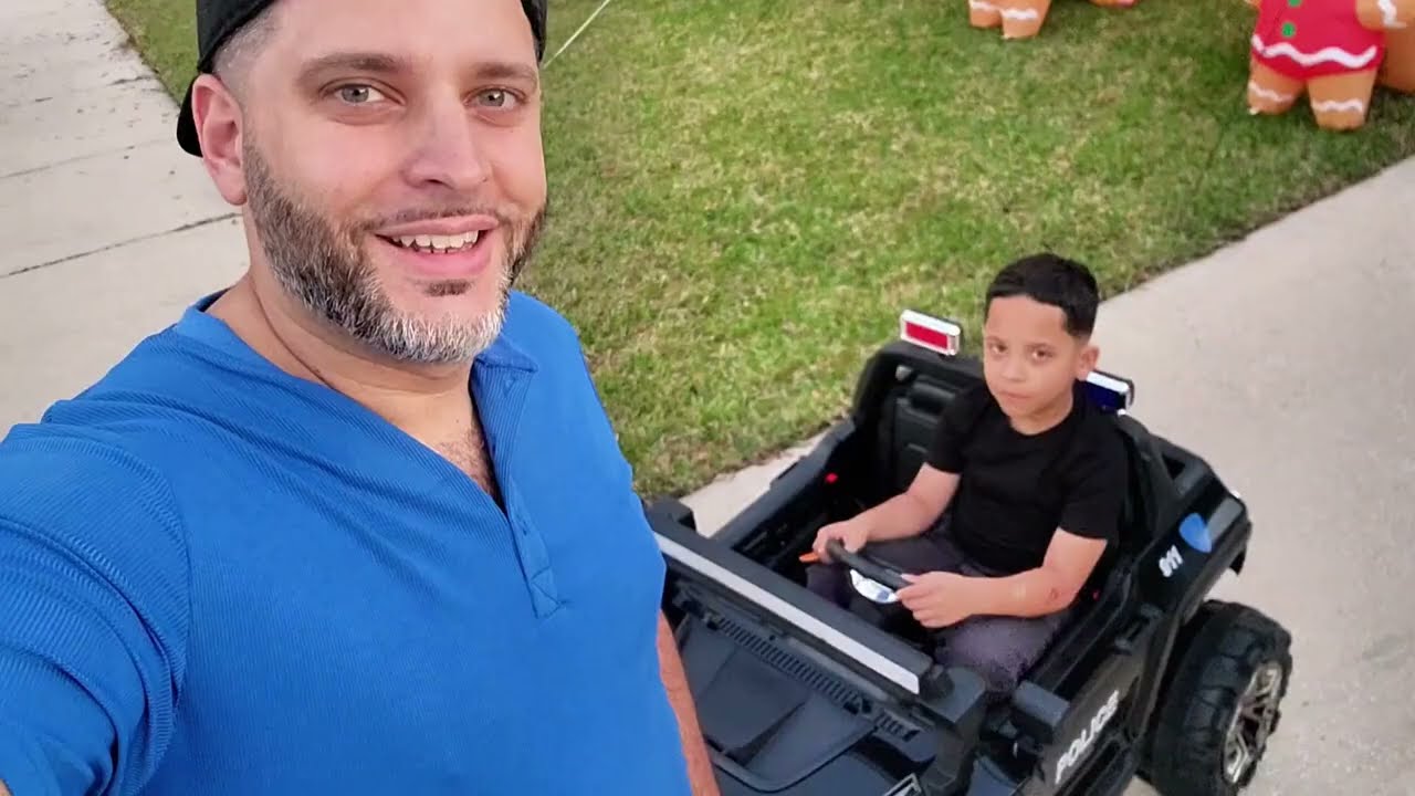 Aosom 12V Police Car Ride-On Truck - 2-Seater Electric Car for Kids with Remote & MP3 - Review