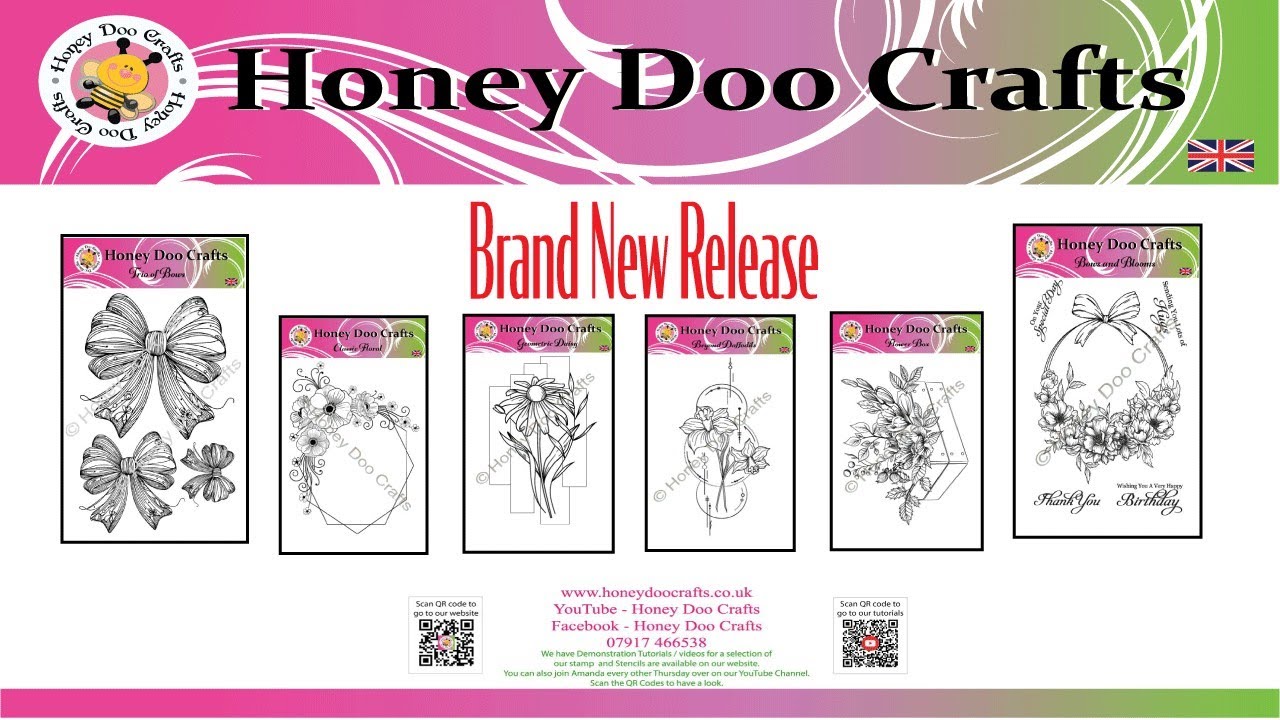 Honey Doo Crafts Official Launch of our Brand New Release + Demo