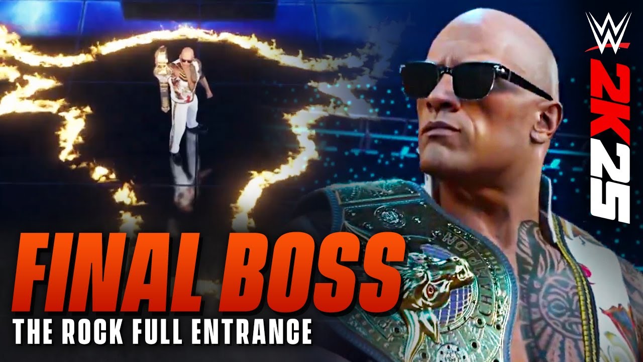 WWE 2K25: The Rock 