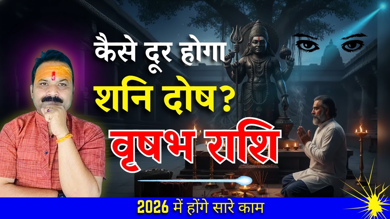 कैसे दूर होगा शनि दोष | वृषभ राशि 2026 | Taurus Horoscope  | All is Well Rashifal
