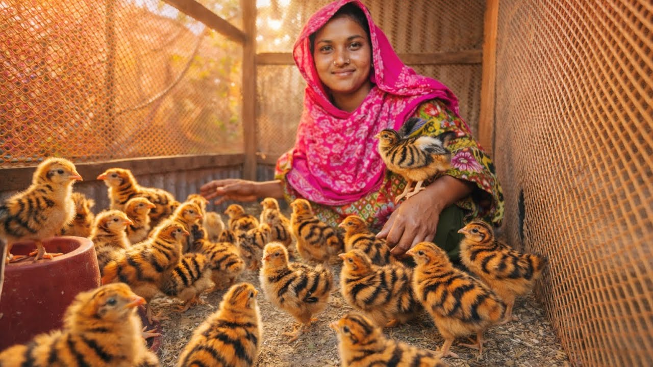 টাইগার মুরগীর বাচ্চা উঠালাম দাম কি বেশি নিলো | Bd life 