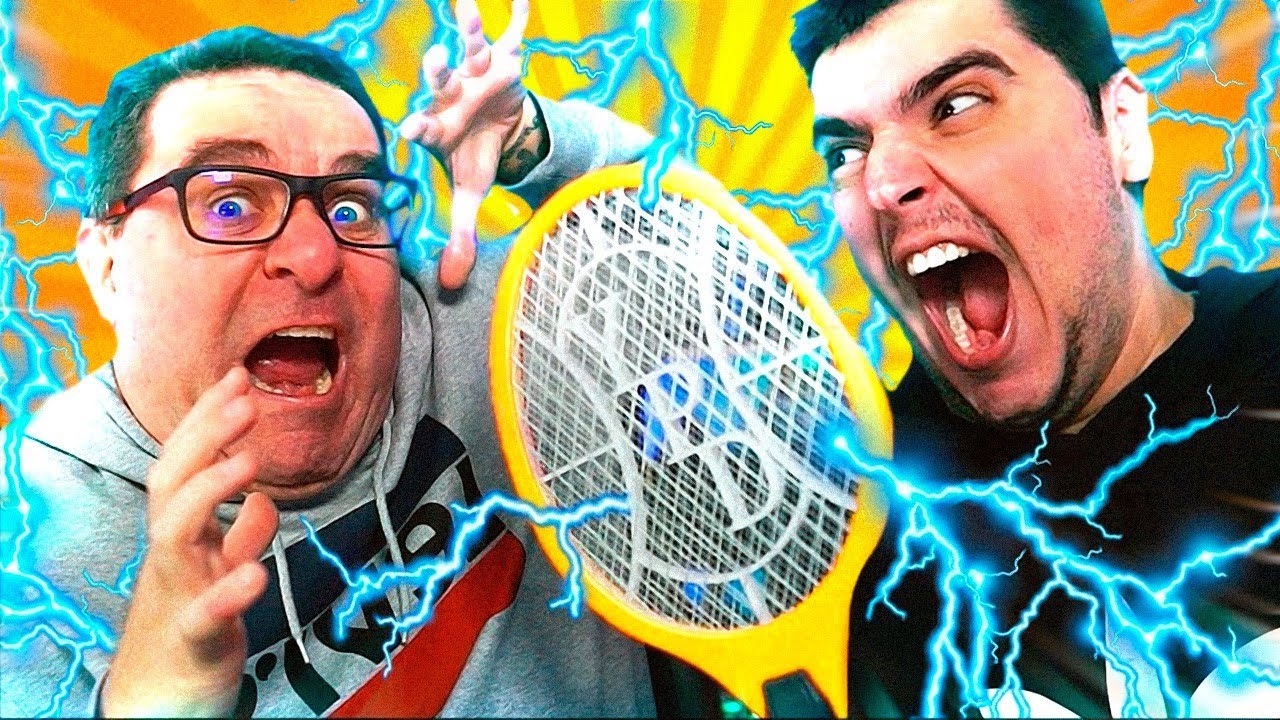 [EP7] ⚡⚡ VOCÊS FRITARAM O RIC E O DAIZER COM A RAQUETE DE CHOQUES! ⚡⚡