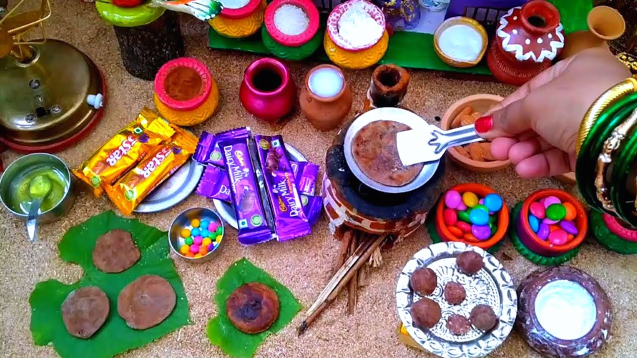 Miniature all Chocolate paratha|Mini cooking chocolate dosa|Tiny food chocolate paratha|Chocolate 