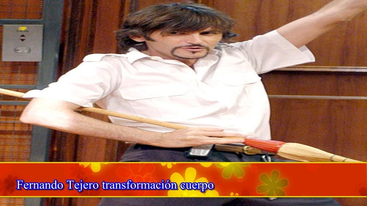 Fernando Tejero transformación cuerpo