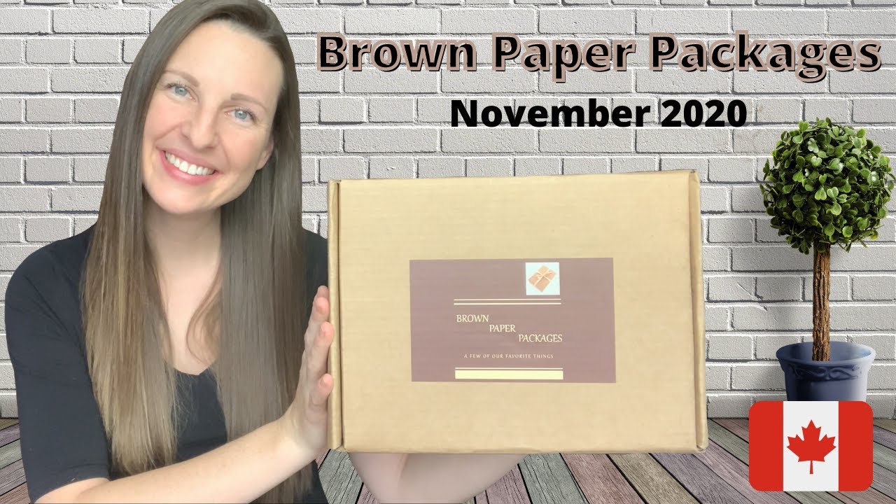 Brown Paper Packages November 2020 Unboxing!