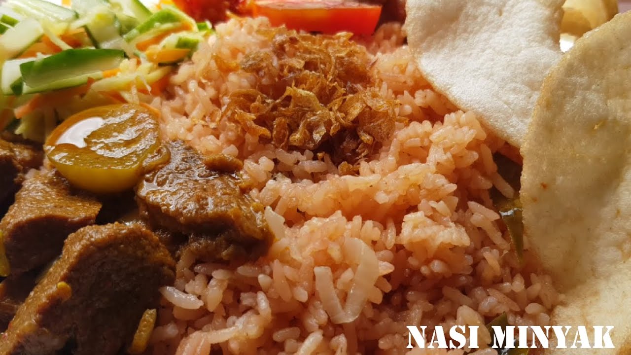 Resep masak NASI MINYAK khas JAMBI Palembang PULEN dan KAYA rempah
