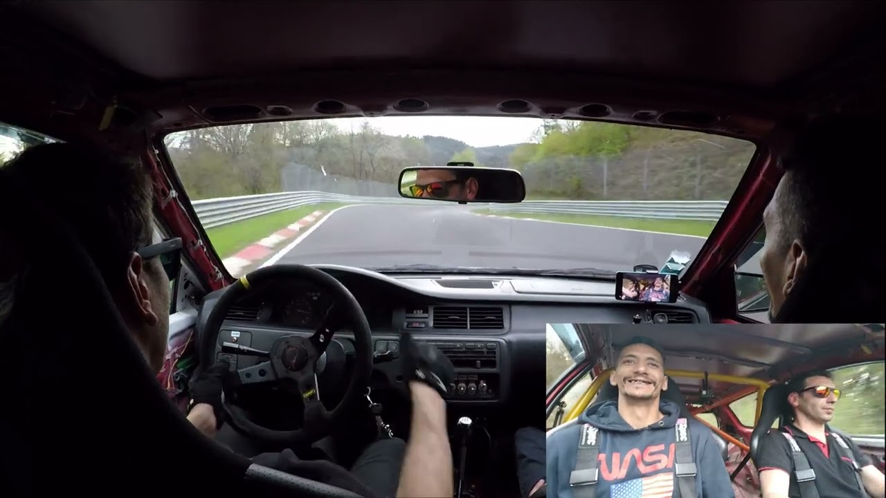 Honda Civic EG3 (D16Z6) Fast Lap With My Friend CLAUDIO On Nurburgring