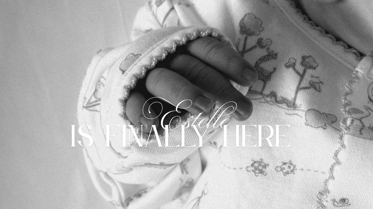Our Baby Girl is Here! 🤍 Birth Vlog  | Estelle Romi Matzon
