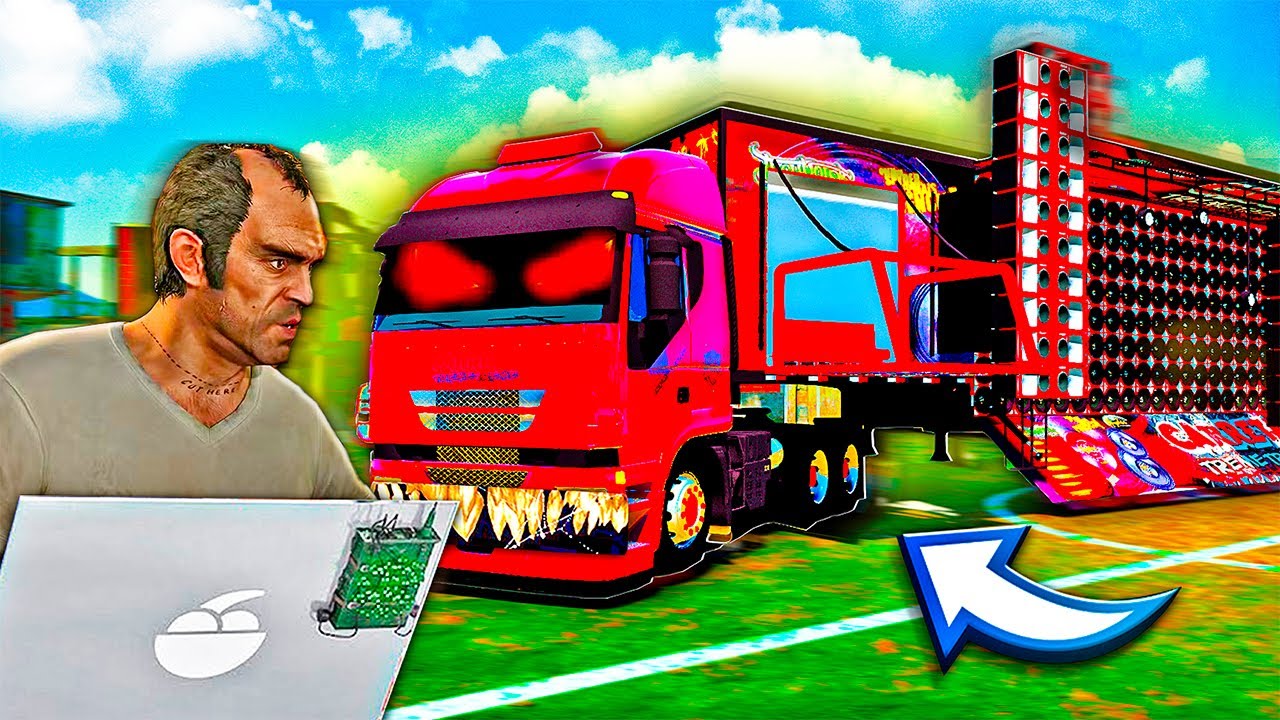 CRIEI UM CAMINHÃO TREME TREME NO GTA 5