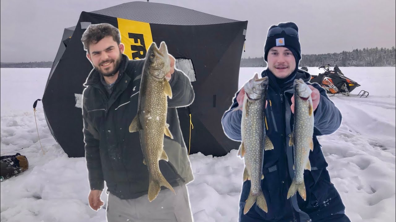 Ice Fishing Bancroft Trout - Catch and Cook!