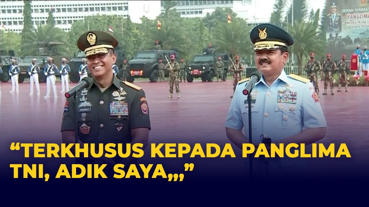 Doa Khusus Hadi Tjahjanto Untuk Jenderal TNI Andika Perkasa