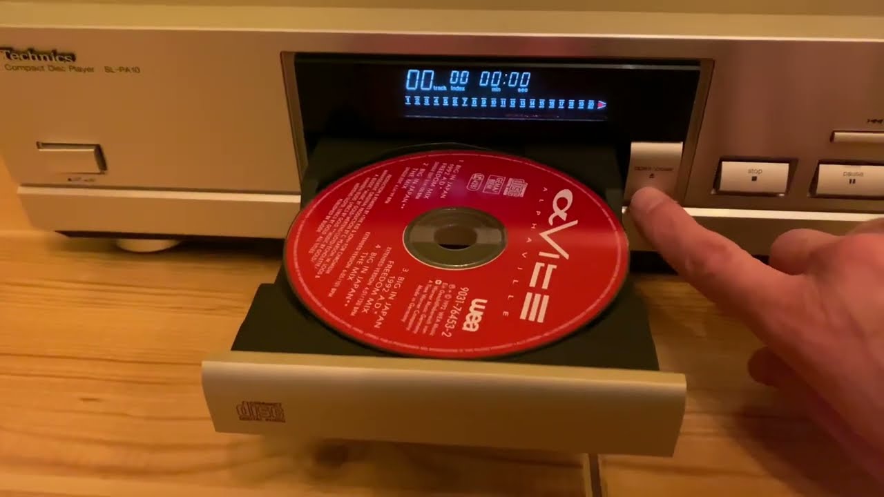 3 Technics SL-PA10 CD 💿 💿 💿