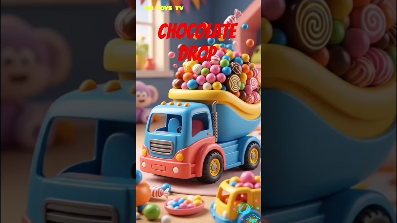 Toy Truck videos for toddlers | 🍬 | big toy trucks for toddlers | Truck videos for toddlers
